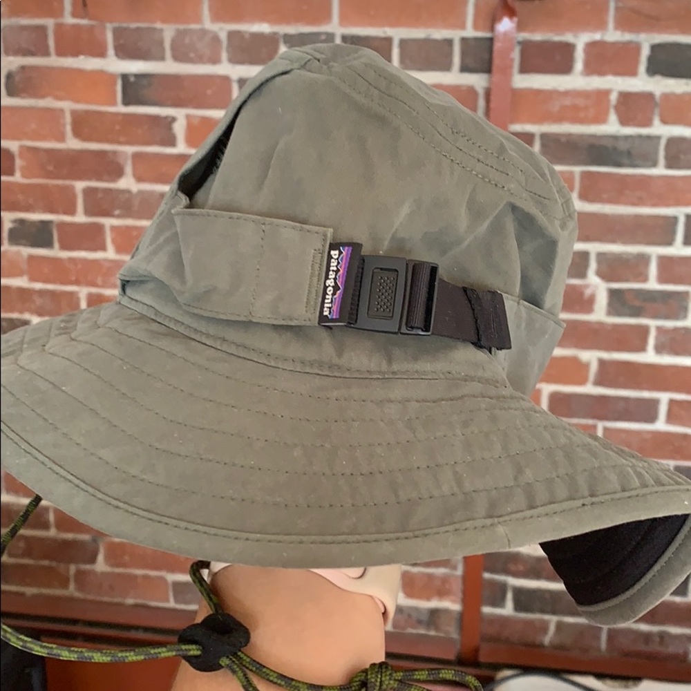 Patagonia Green Bucket Hat